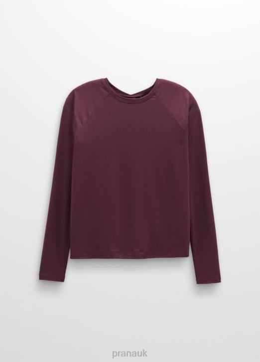prAna Women Alpenglow Long Sleeve 604H177 Clothing Mulberry
