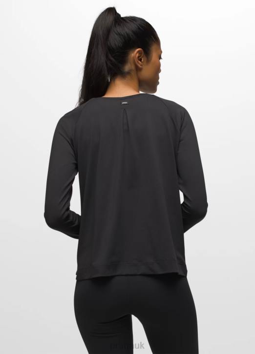 prAna Women Alpenglow Long Sleeve 604H179 Clothing Black