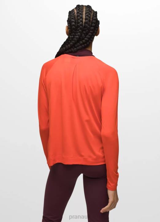 prAna Women Alpenglow Long Sleeve 604H180 Clothing Fireside