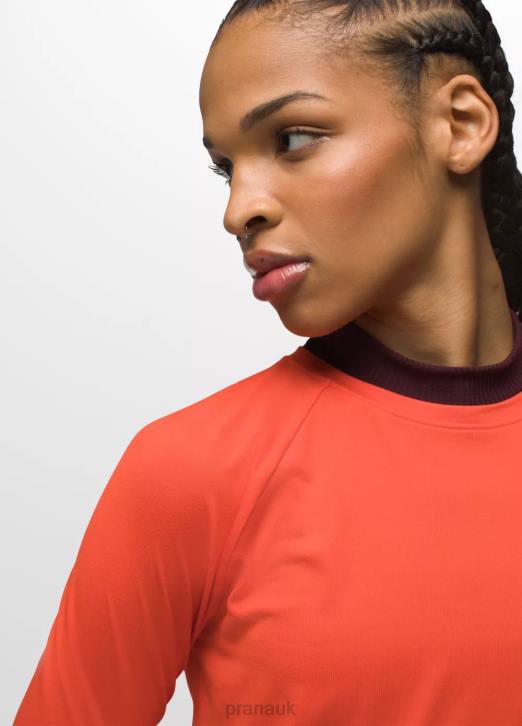 prAna Women Alpenglow Long Sleeve 604H180 Clothing Fireside