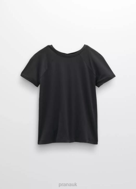 prAna Women Alpenglow Short Sleeve 604H110 Clothing Black