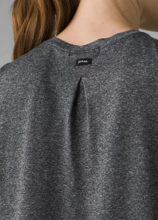 prAna Women Alpenglow Tank 604H157 Clothing Charcoal Heather