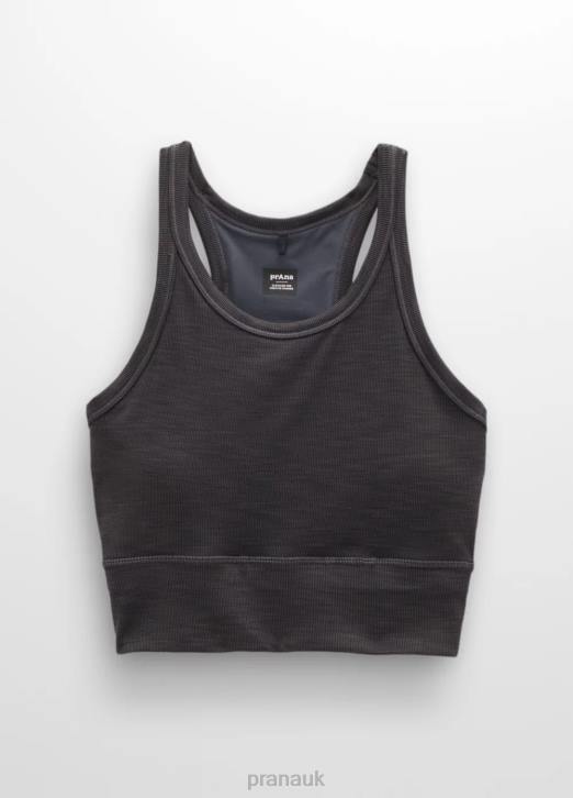 prAna Women Becksa Bralette 604H74 Clothing Black Heather