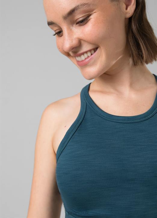 prAna Women Becksa Bralette 604H76 Clothing Bluefin Heather