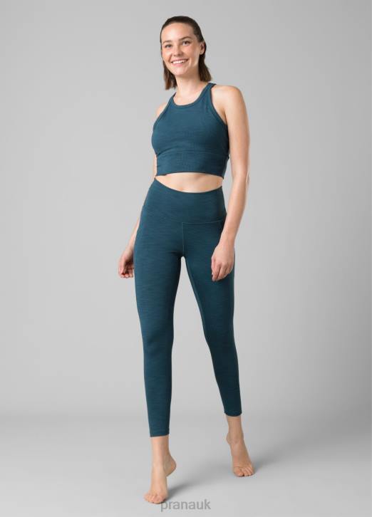 prAna Women Becksa Bralette 604H76 Clothing Bluefin Heather