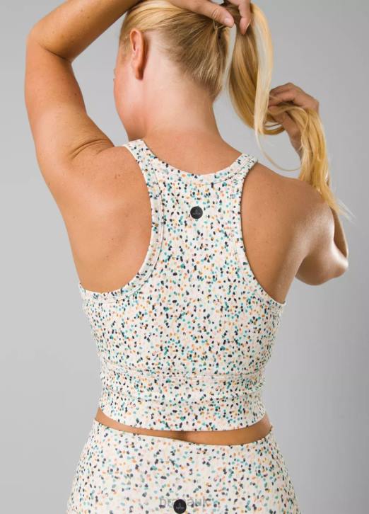 prAna Women Becksa Bralette 604H77 Clothing Dream Dust Alotta Dots