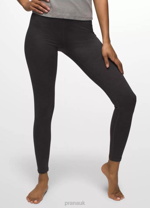 prAna Women Becksa Legging 604H318 Bottoms Black Heather