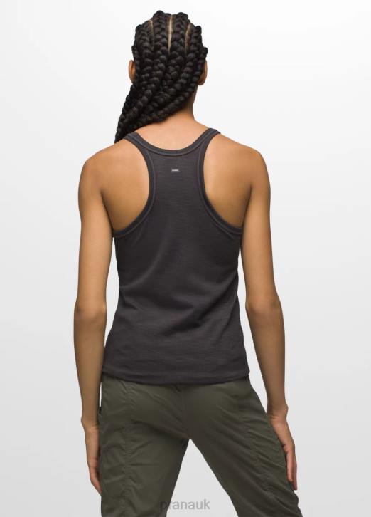 prAna Women Becksa Tank 604H184 Clothing Black Heather