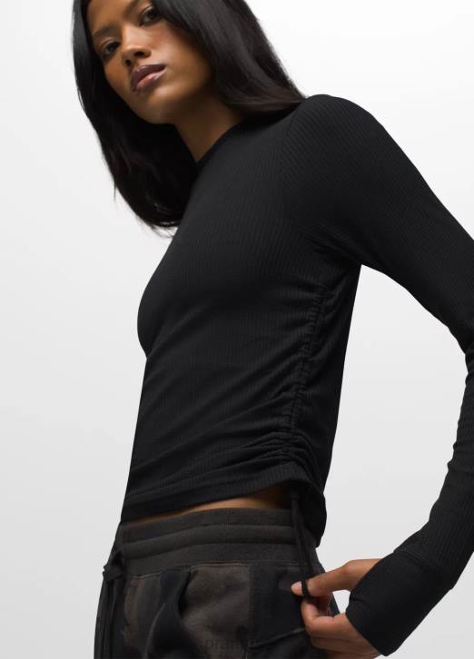 prAna Women Blazing Star Long Sleeve 604H41 Clothing Black