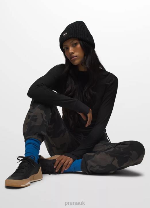 prAna Women Blazing Star Long Sleeve 604H41 Clothing Black