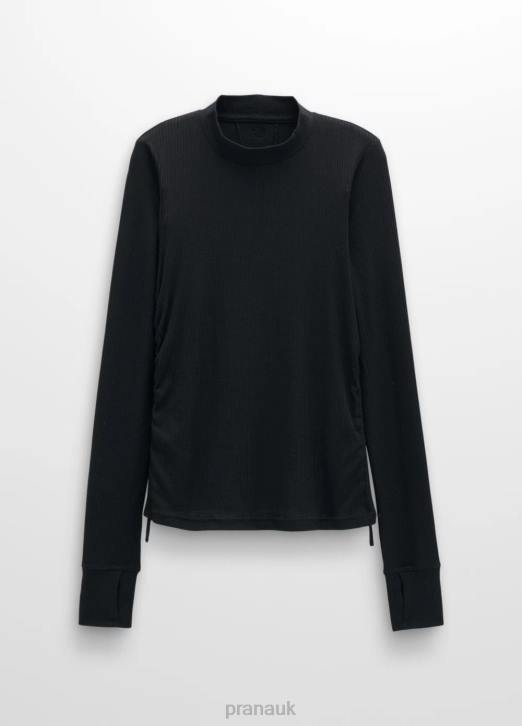 prAna Women Blazing Star Long Sleeve 604H41 Clothing Black