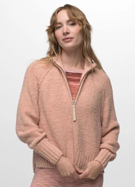 prAna Women Blazing Star Sweater 604H79 Clothing Pink Sand