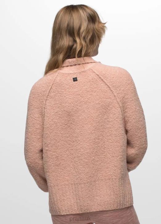 prAna Women Blazing Star Sweater 604H79 Clothing Pink Sand