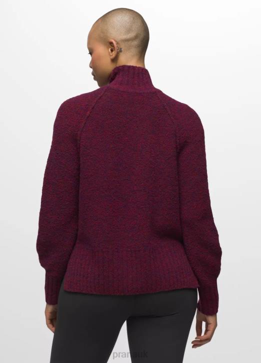 prAna Women Blazing Star Sweater 604H80 Clothing Mulberry