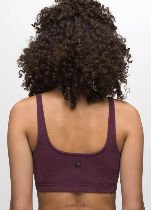 prAna Women Bohemia Hill Bralette 604H235 Clothing Mulberry