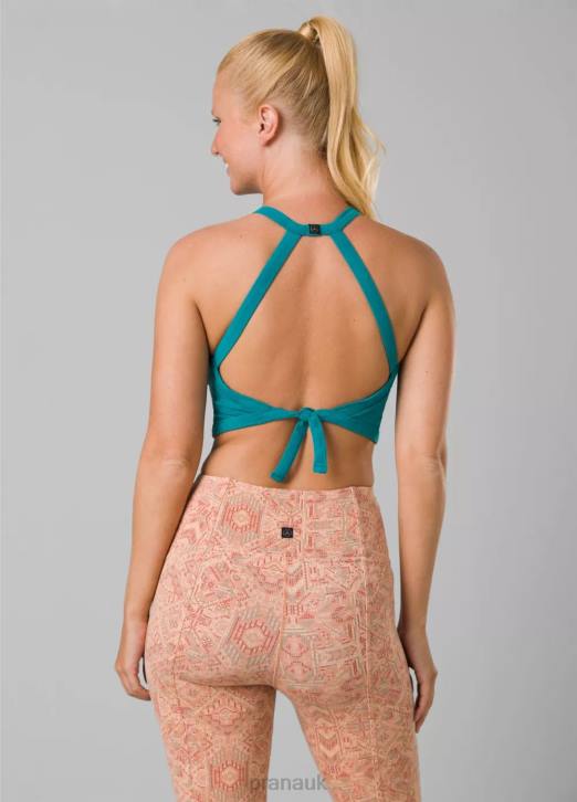 prAna Women Bohemia Hill Top 604H259 Clothing Teal