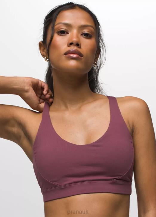 prAna Women Chakara Bra 604H219 Clothing Mulberry