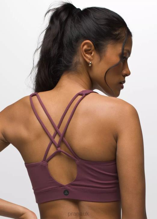 prAna Women Chakara Bra 604H219 Clothing Mulberry