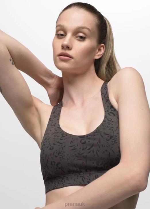 prAna Women Chakara Bra 604H220 Clothing Dark Iron Seasons