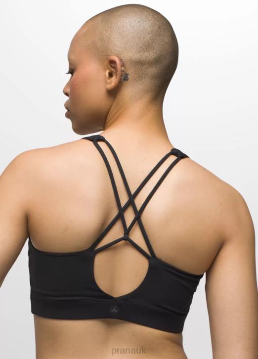 prAna Women Chakara Bra 604H221 Clothing Black