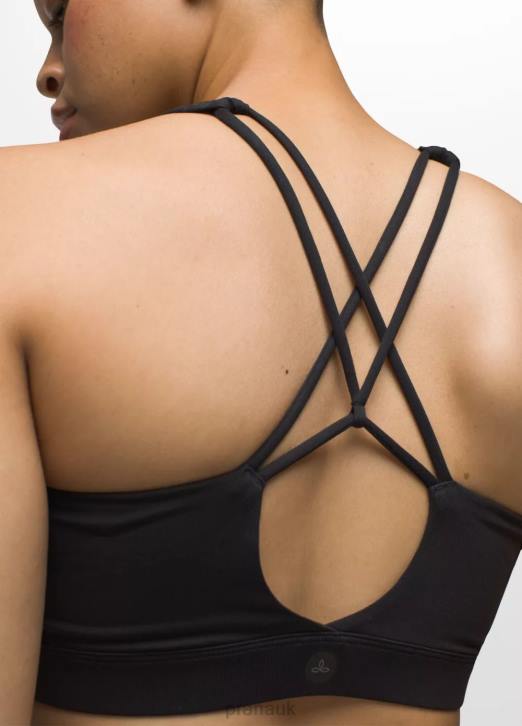 prAna Women Chakara Bra 604H221 Clothing Black