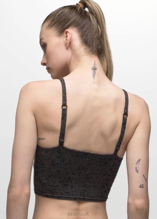 prAna Women Chakara Crop Top 604H122 Clothing Dark Iron Seasons