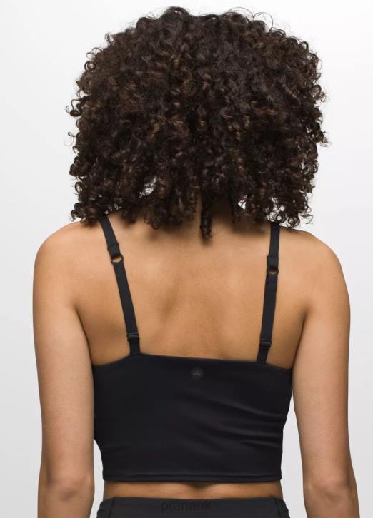 prAna Women Chakara Crop Top 604H123 Clothing Black