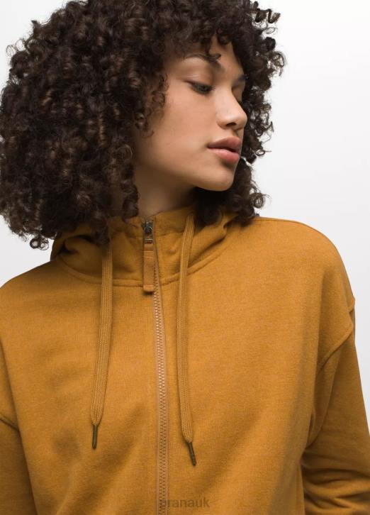 prAna Women Cozy Up Jacket 604H169 Clothing Spiced Heather
