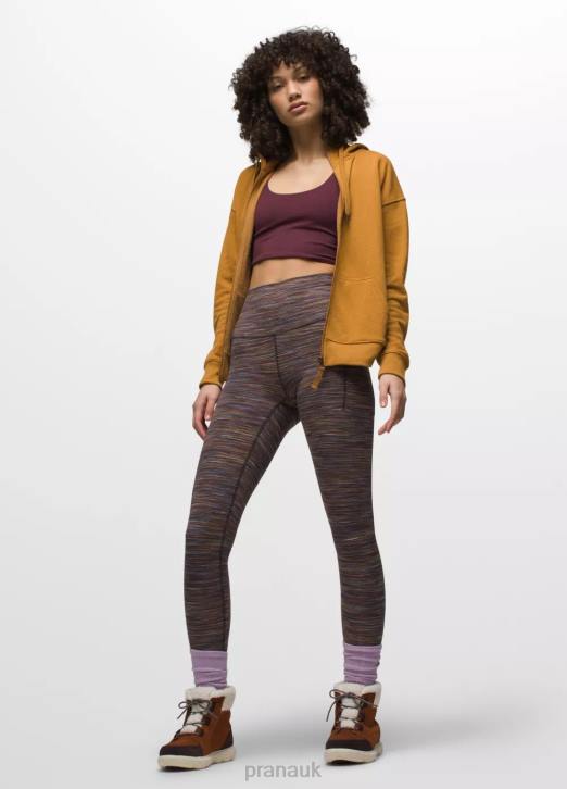 prAna Women Cozy Up Jacket 604H169 Clothing Spiced Heather