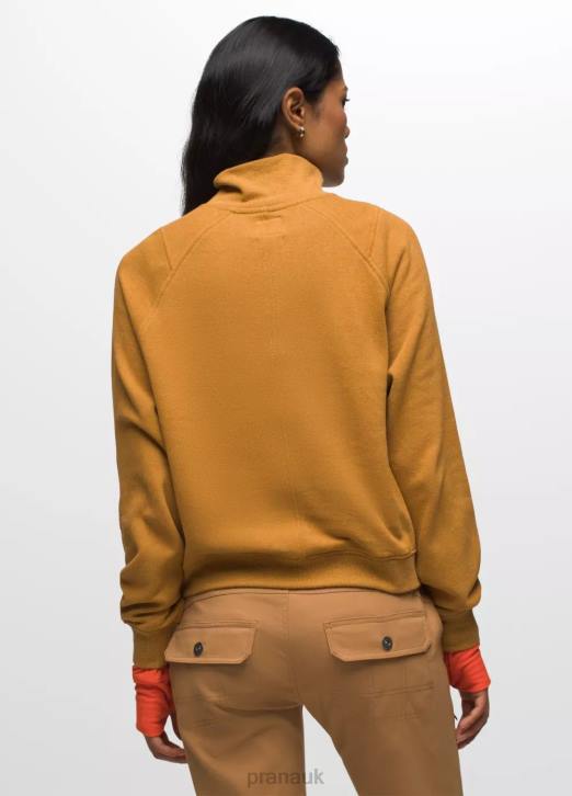 prAna Women Cozy Up Pullover 604H3 Clothing Spiced Heather