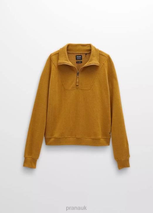 prAna Women Cozy Up Pullover 604H3 Clothing Spiced Heather