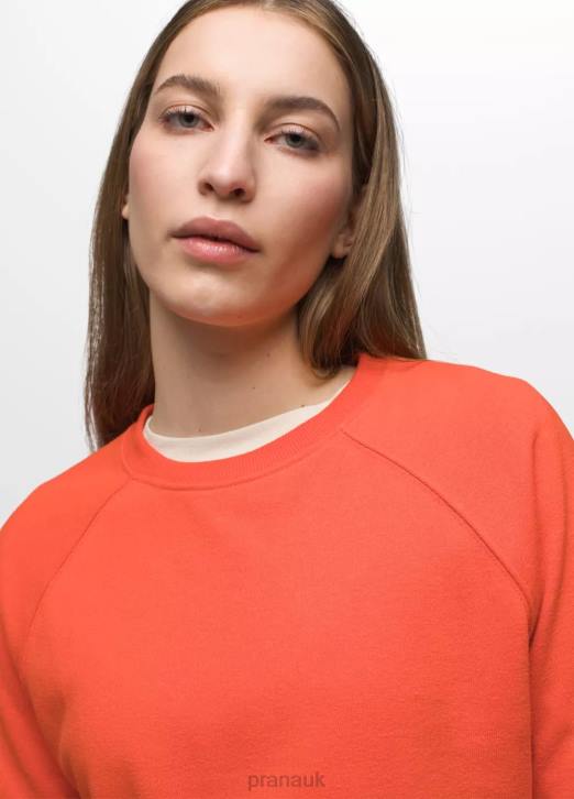 prAna Women Cozy Up Sweatshirt 604H17 Clothing Fireside