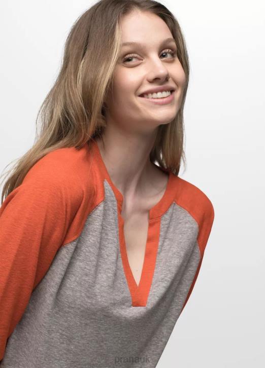 prAna Women Cozy Up Sweet Breeze Top 604H5 Clothing Fireside Block