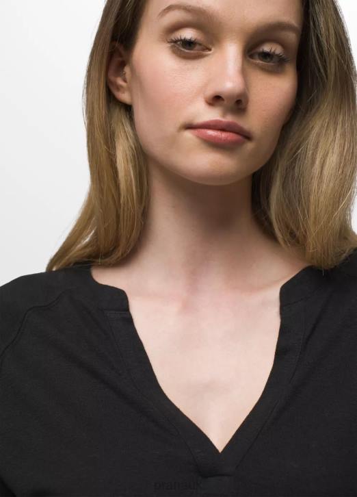 prAna Women Cozy Up Sweet Breeze Top 604H8 Clothing Black