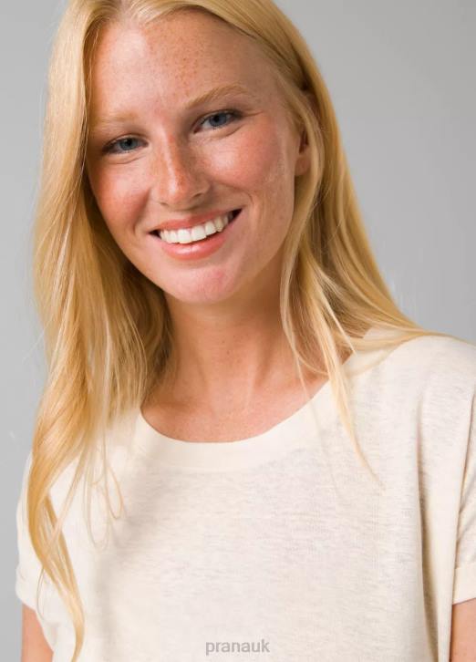 prAna Women Cozy Up T-shirt 604H189 Clothing Canvas Heather