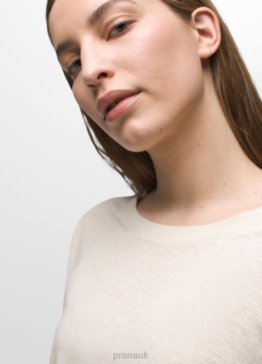 prAna Women Cozy Up T-shirt 604H189 Clothing Canvas Heather