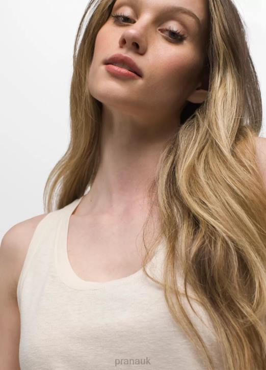 prAna Women Cozy Up Tank 604H224 Clothing Canvas Heather