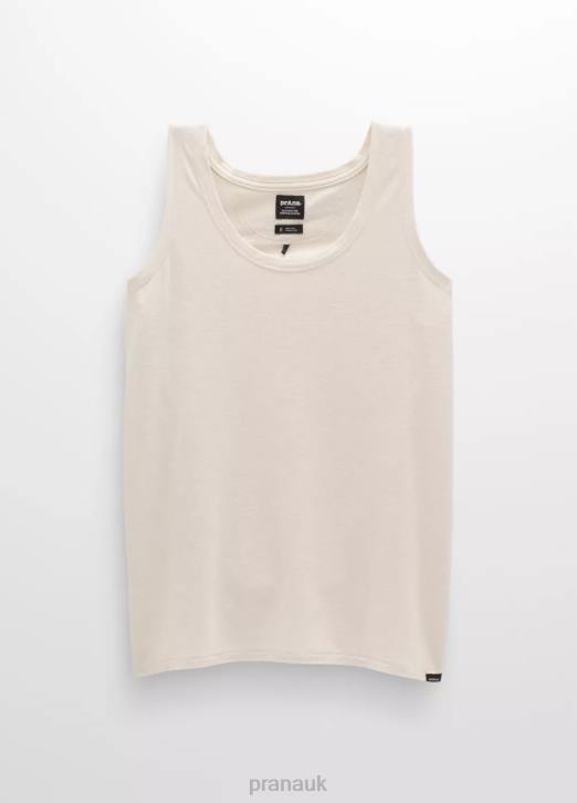 prAna Women Cozy Up Tank 604H224 Clothing Canvas Heather