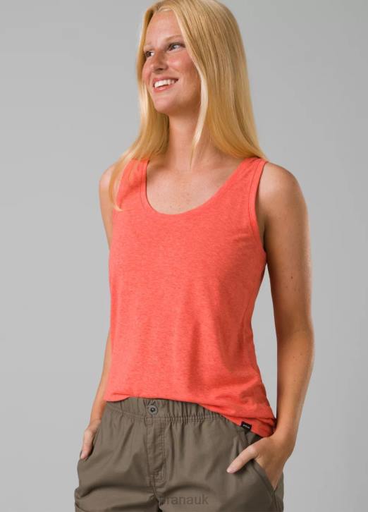 prAna Women Cozy Up Tank 604H230 Clothing Fresca Heather