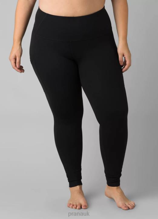 prAna Women Electa Legging Plus 604H523 Bottoms Black