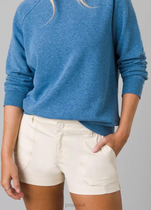 prAna Women Elle Short 604H473 Bottoms Chalk