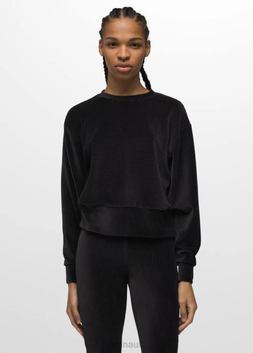 prAna Women Escambia Pull Over 604H194 Clothing Black