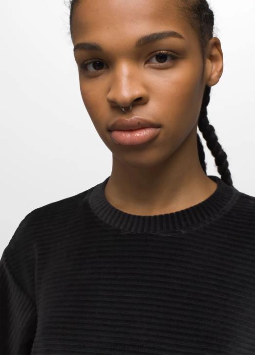 prAna Women Escambia Pull Over 604H194 Clothing Black