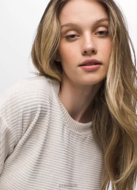 prAna Women Escambia Pull Over 604H197 Clothing Au Lait Heather