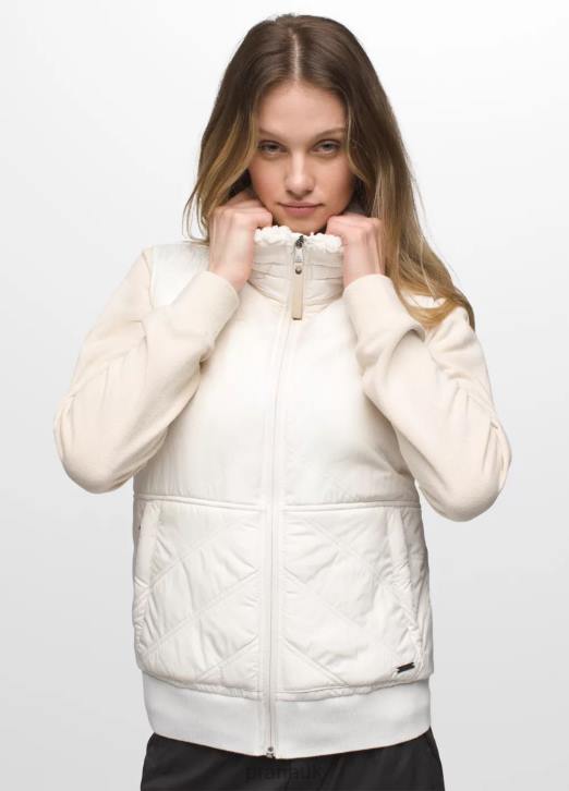 prAna Women Esla Vest 604H688 Clothing Bone