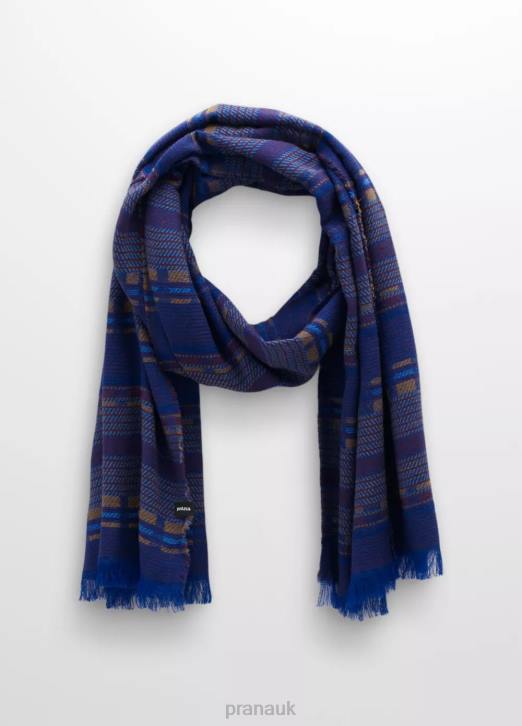 prAna Women Flora Scarf 604H721 Accessories Rich Sapphire