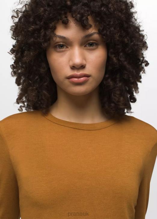 prAna Women Foundation 365 Long Sleeve Top 604H134 Clothing Spiced Heather