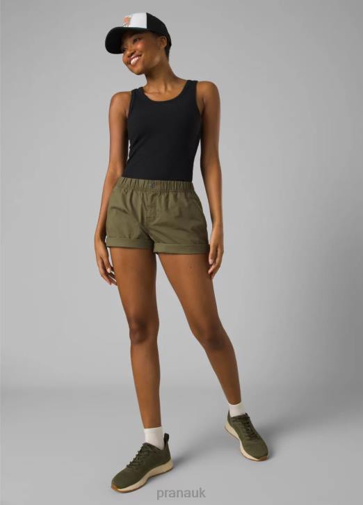 prAna Women Foundation Rib Tank 604H164 Clothing Black Heather