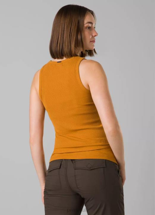 prAna Women Foundation Rib Tank 604H167 Clothing Solstice Heather