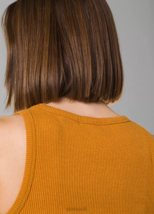 prAna Women Foundation Rib Tank 604H167 Clothing Solstice Heather